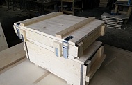 Деревянный ящик, 590х420х200 мм